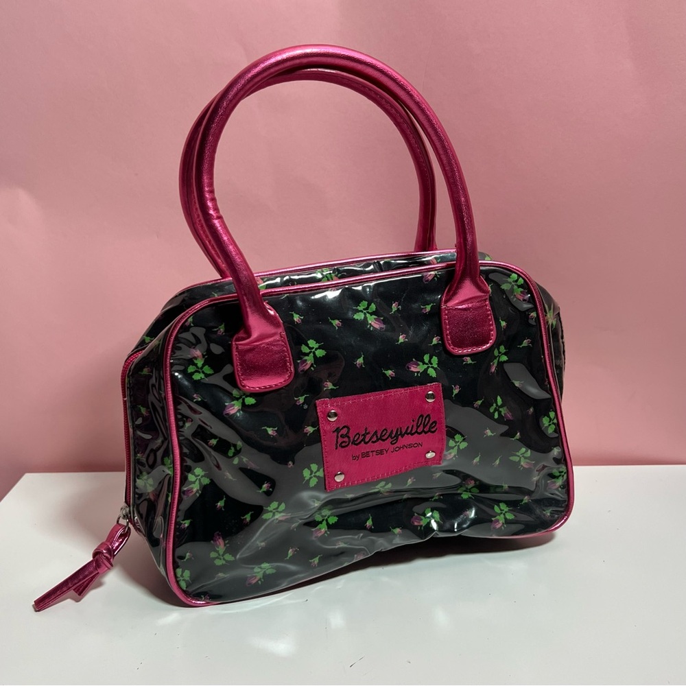 Y2K mcbling betseyville by Betsey Johnson floral mini bag - Picture 2 of 7